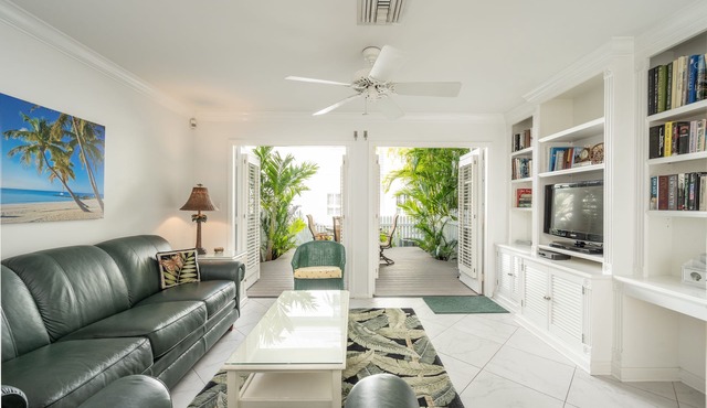 High Tide at The Truman Annex in Key West