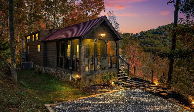 Higher Ground-Eco Luxe Tiny Cabin/Stunning Views