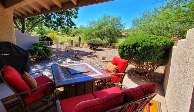 HIGHLY RATED "Sonoran Secret" Updated 2br 2ba Omni Tucson National Golf Villa