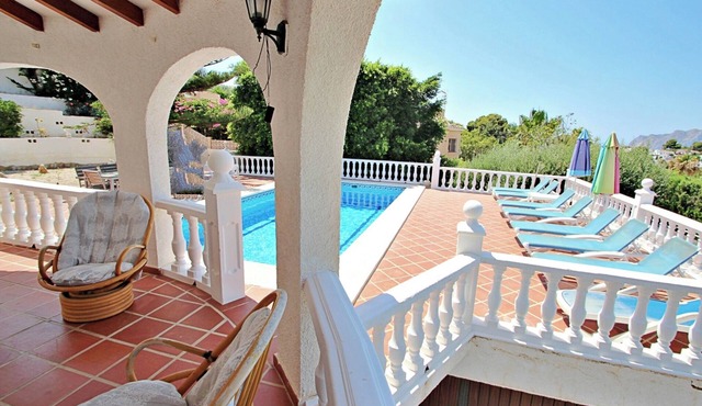 Hija de la Luna-6 - sea view villa with private pool in Benissa