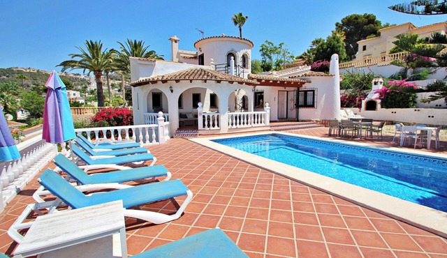 Hija de la Luna - sea view villa with private pool in Benissa