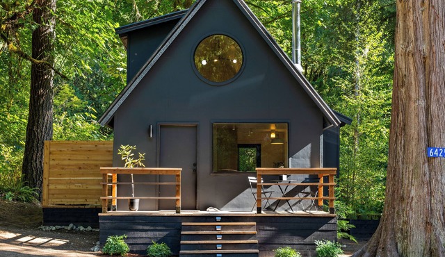 Hike/Fish in the Northern Cascades, stay in a designer luxe Scandi cabin