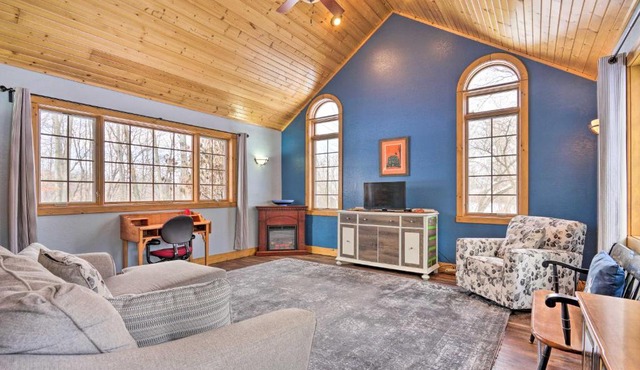 Hiking Nearby! Secluded Ellsworth Apartment