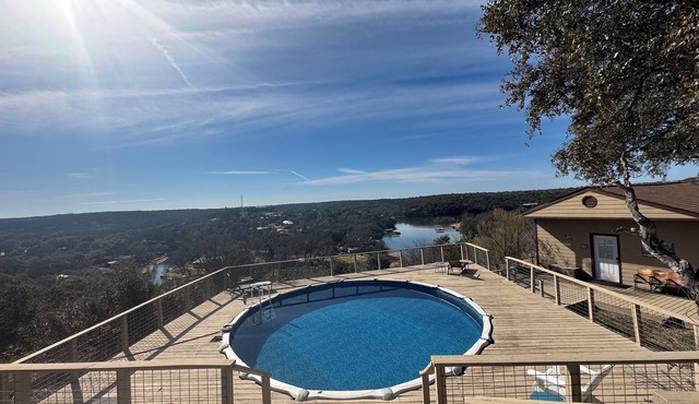 Hill Country & Biking Spyder Mountain Retreat, Lake Buchanan, Burnet, with pool