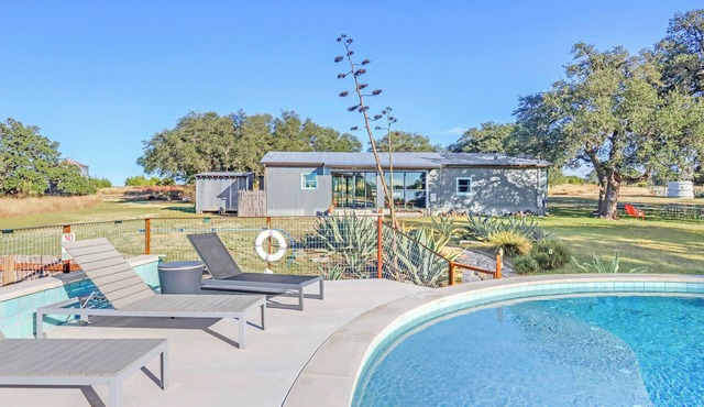 Hill Country Ranch Estate with Pool, Pickleball, Bunkhouse & 68 Acres