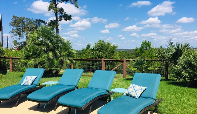 Hill Top Retreat with Heated Pool/Hot Tub Stunning views and Massive Game room!