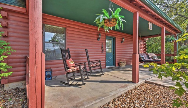 Hillside Cabin on 43 Acres with Private Lake and View!