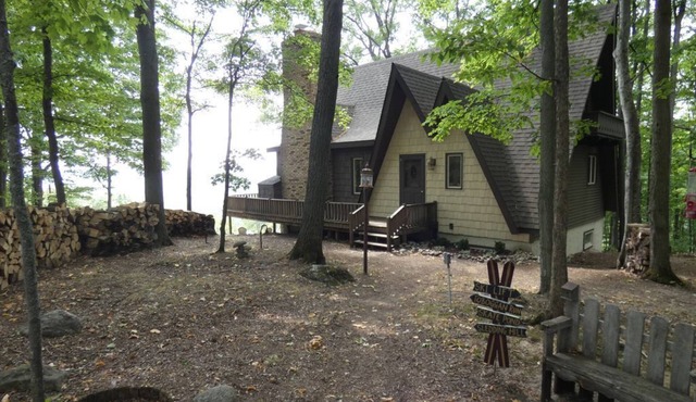 Hillside Chalet at top of Schuss