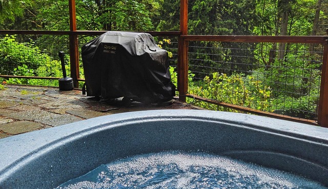 Hillside Hideaway + Firepit + Hot tub