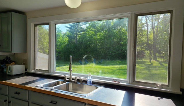 Hillside home minutes to Center Sandwich and Moultonboro. Single floor living.