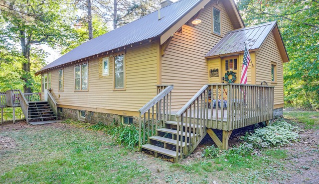 Hillside Home on 5 Wooded Acres in Wakefield!