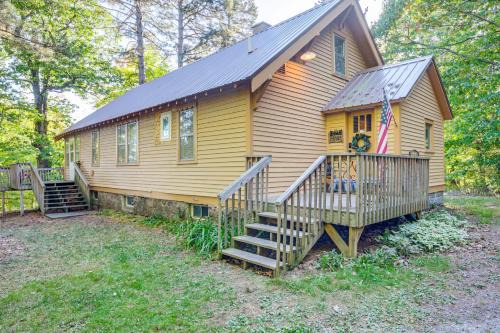 Hillside Home on 5 Wooded Acres in Wakefield!