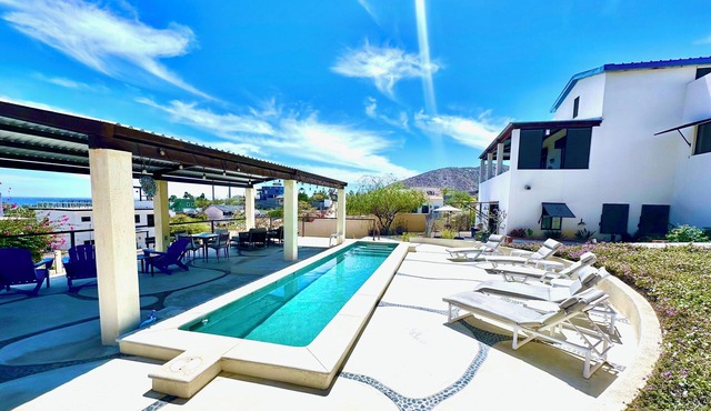 Hillside Seaview Oasis #2 w/Heated Pool, 10 Minute Walk to Beach