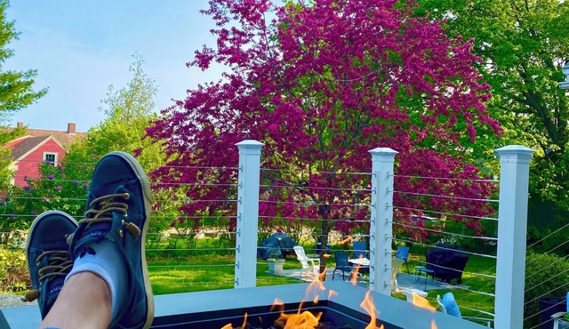 Hilltop 3BR Getaway w/Chef BBQ, Fire Pit, Patios & Room to Relax