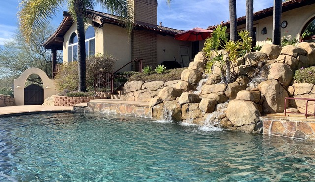 Hilltop Hacienda Private Estate Pool Spa 360 Views