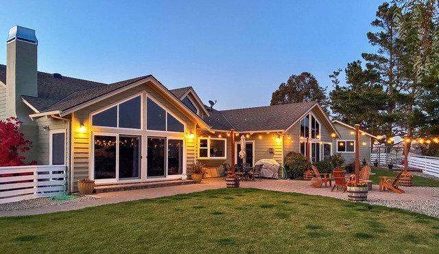 Hilltop House with beautiful views and lots to offer.