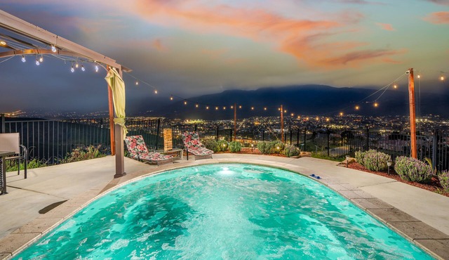 Hilltop Retreat with Heated Pool + Spectacular Views