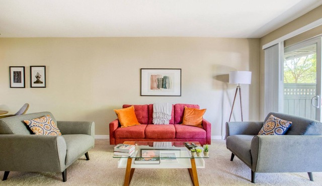 Hip Cupertino 2BR w/Cinema, Gym & A/C, nr Restaurants, by Blueground