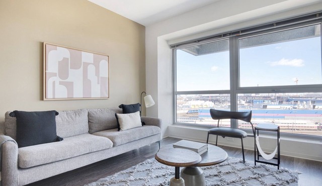 Hip East Cambridge 1BR w/Gym & Rooftop, nr Lechmere T, by Blueground