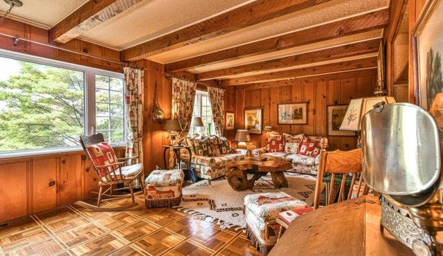 Hip Lakefront Ski Chalet