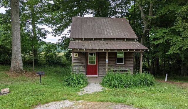 "Hippy Hill" Deluxe Camping Cabin #8 Pet Friendly