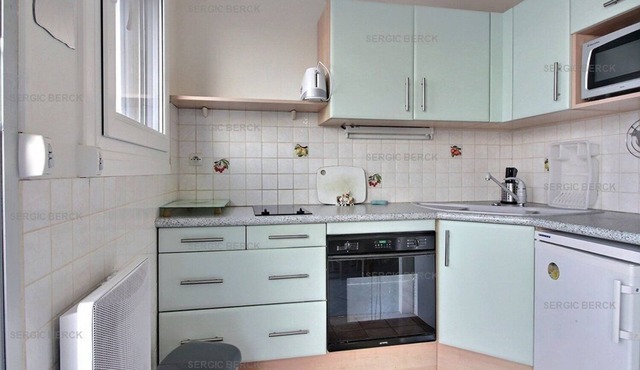 HIR 132 : Apartment for 4 people with sea view. private parking