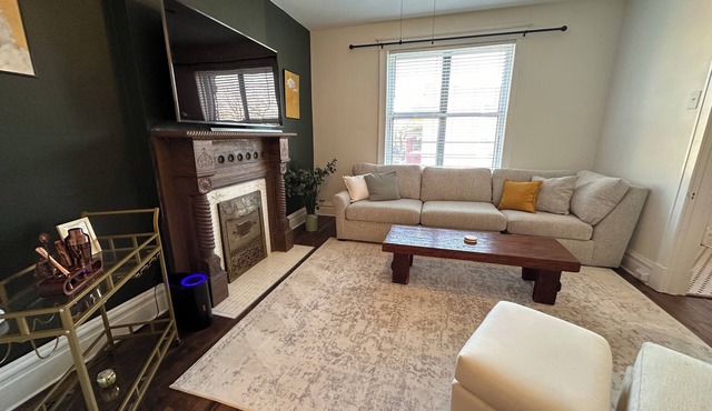 Historic 1-bedroom apartment with fenced backyard, in vibrant St. Louis!