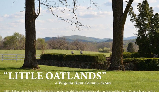 Historic 180 Acre Estate In The Hunt Country Of Loudoun County, Virginia