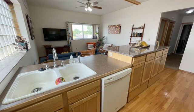 Historic 1893 Brewhouse Solarium Loft – Sun‑Drenched Mid‑Century Modern Retreat