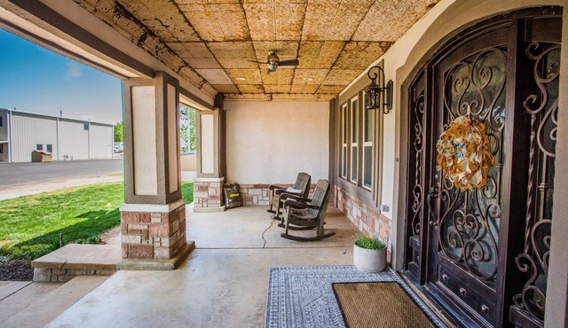 Historic 1917 original Sudan hotel recently converted into a large luxury home!