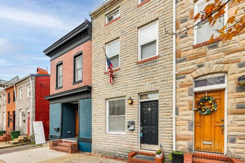 Historic 3-Story Fells Point Rowhouse with Backyard!