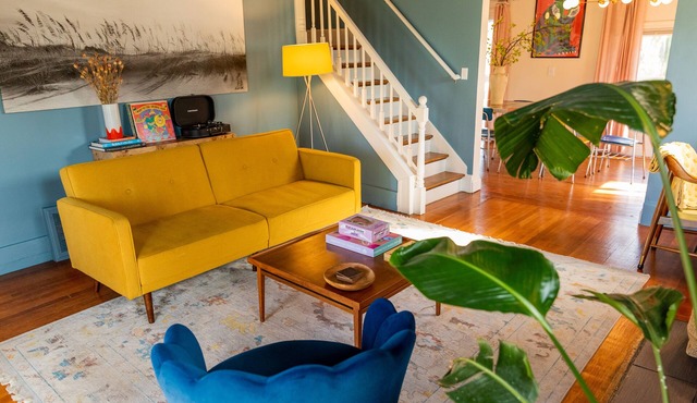 Historic 4-bedroom cottage with modern updates.