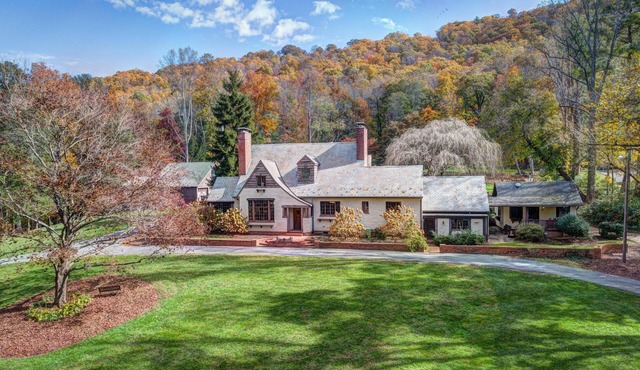 Historic 8 BR Tudor on 3 1/2 Acres. Private estate and beautiful setting.