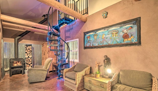 Historic Adobe Home ~ 19 Mi to Ski Resort!