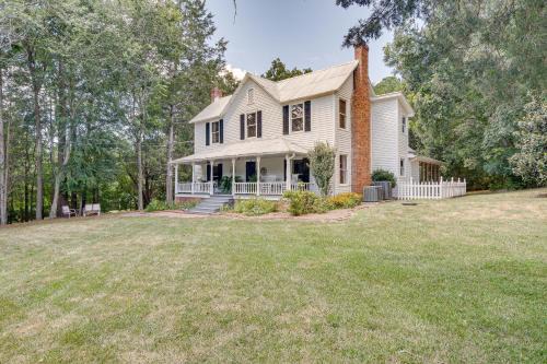Historic and Charming Pittsboro Home with Fireplaces