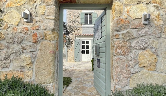 Historic boat house with garden and two terraces