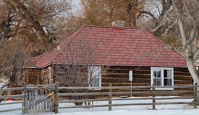 Historic Cabin along the West Rosebud