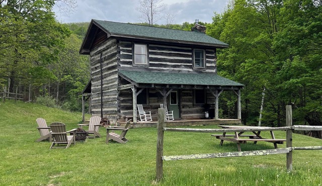 Historic Cabin in the Blue Ridge Mountains