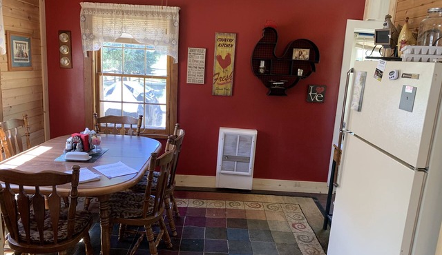 Historic Cabin in the Yankee Fork Valley north of Stanley, ID