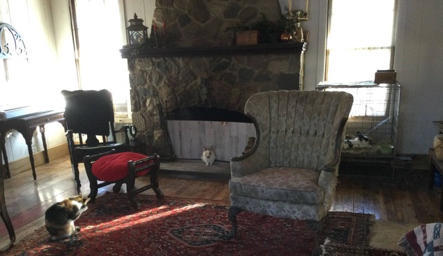 historic cabin ski retreat