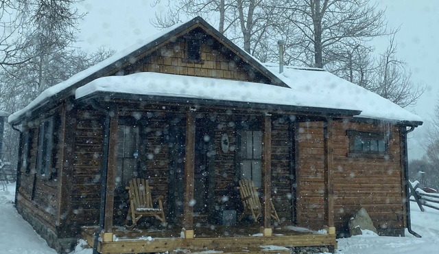 Historic Cabin w/Hot Tub- near red lodge, visit Beartooth Pass & Yellowstone