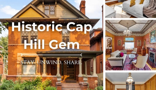 Historic Cap Hill Gem | Prime Location I Walkable