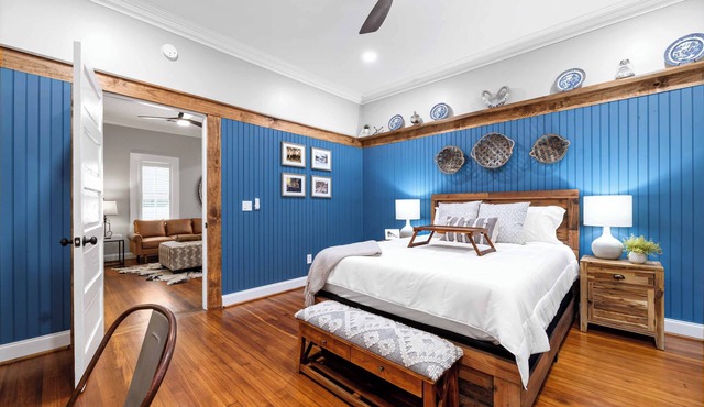 Historic Charm Bibb City Mill House ~ River Walk, Event Center, Veteran Owned