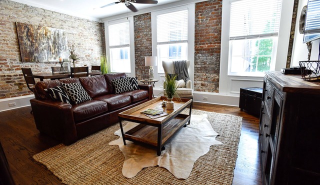 Historic Charm Meets Modern Comfort: Condo in Historical Picayune Building