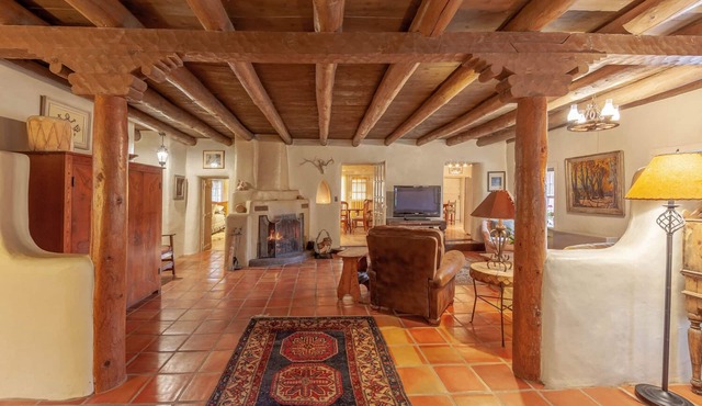 Historic charm of old Taos with modern amenities. Very best location!