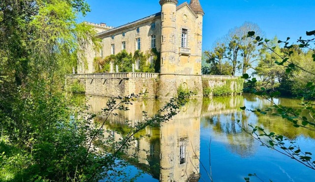 Historic chateau with private pool, ideal for groups & unique stays