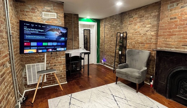 Historic City Center Brick Getaway