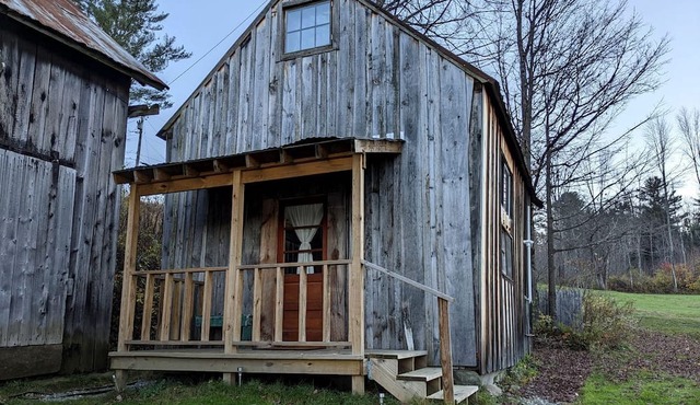 Historic Converted Concrib Glamping Cabin in the Heart of Vermont, Perfect for a Weekend Retreat in Nature