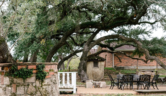 Historic Cottage & Century Oaks