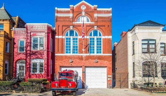 Historic DC Firehouse Penthouse Loft